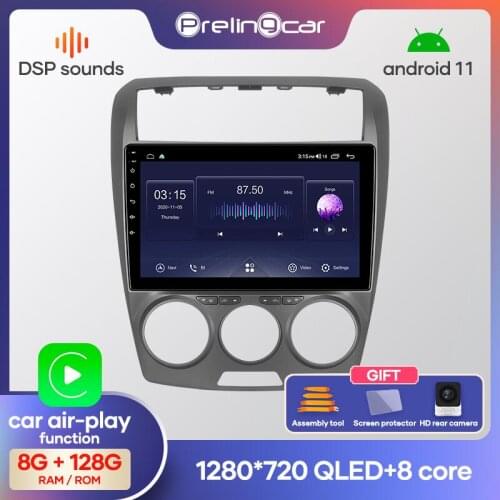 Prelingcar Android 9.0 For FAW Besturn B50 2009 - 2012 Car Radio Multimedia Video Player GPS Navigation NO DVD 2 Din Octa-Core