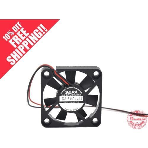 Used SEPA MFB50A-12A 5010 12V 0.09A 5CM cooling fan