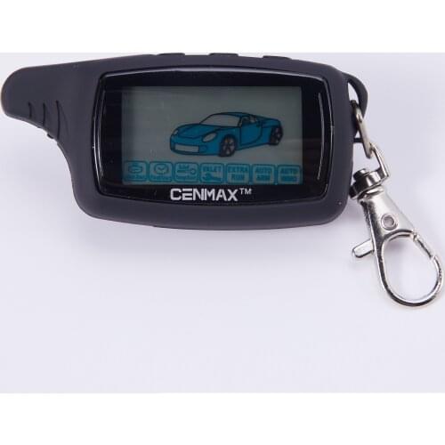 CENMAX ST 8A Two-way LCD Keychain with Remote Control for Car Security CENMAX ST 8A Two-way LCD Keychain for Car Alarm