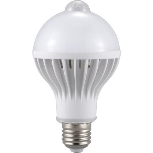E27 Led Bulb Light Motion Sensor Light LED PIR Motion Sensor Lamp Globe Bulb Light Lamp, 5W