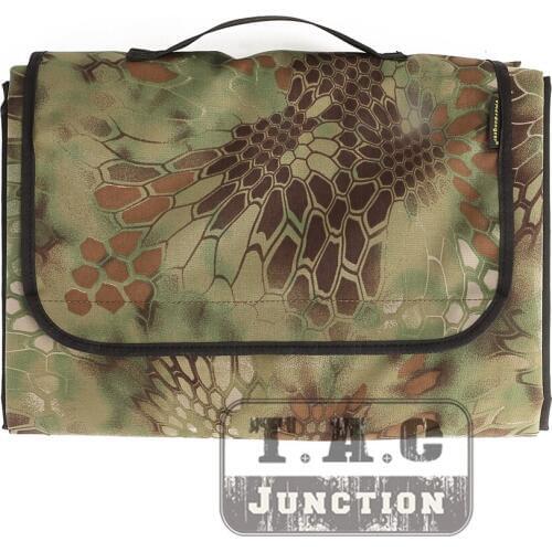 Emerson Extra Large Picnic Blanket 500D Nylon Outdoor Waterproof Pad Handy Lunch Mat Tote Dual Layers Rug For Camping Beach