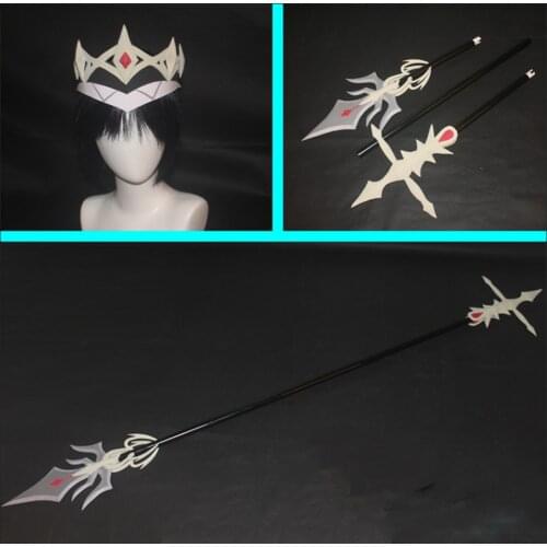 Hot Game Genshin Impact Rosalia Sword Headwear Crown Weapon Prop Cosplay Props Toys for Halloween Carnival Party Event