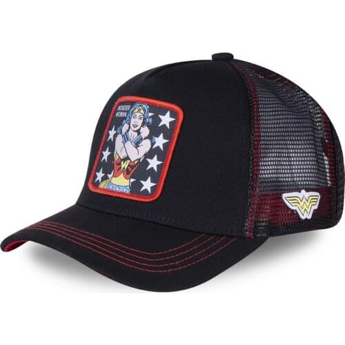 High Quality Disney Star Wars Mickey Anime Snapback Cotton Baseball Cap Men Women Hip Hop Dad Mesh Trucker Hat Dropshipping