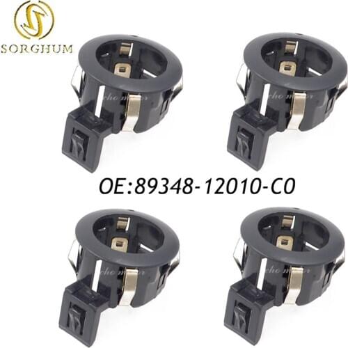 New 4PCS Wireless Parking Sensor Retainer 89348-12010 89348-12010-C0 Park Assist Sensor Bracket For Toyota Reiz Crown