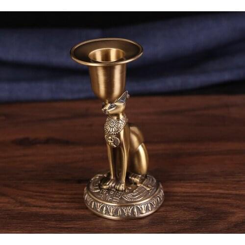 IMUWEN Metal Candle Holder Exquisite Candlestick Fashion Wedding Candle Stand Table Home Decor IM816