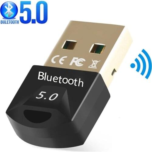 Mini Bluetooth-compatible 5.0 Adapter Receiver Wireless USB Dongle Bluetooth-compatible Transmitter For PC Computer
