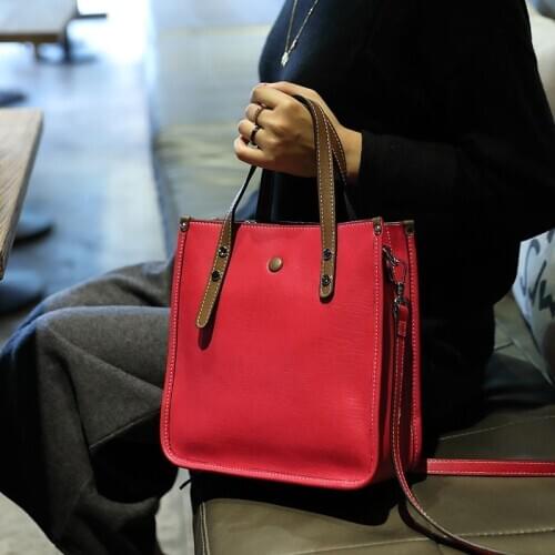 Fashion Handbags Genuine Leather Female Flap Messenger Bag For Women 2020 Leisure Zipper Retro Totes Bags Single Crossbody bag