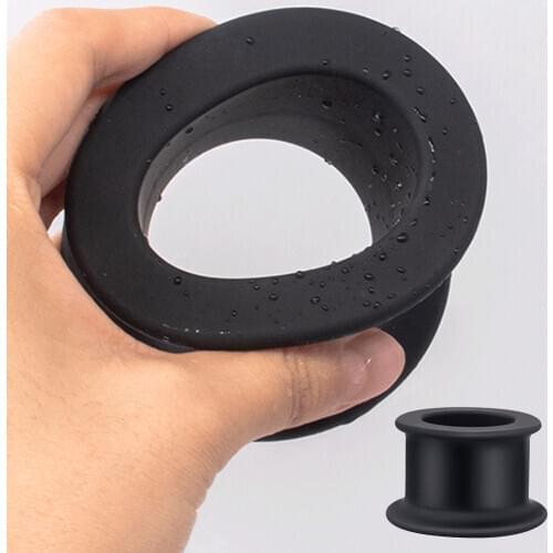 Soft Silicone Hollow Anal Plug Vaginal Dilator Anus Speculum Prostate Massager Enema SM Product Adult Sex Toys for Woman and Man