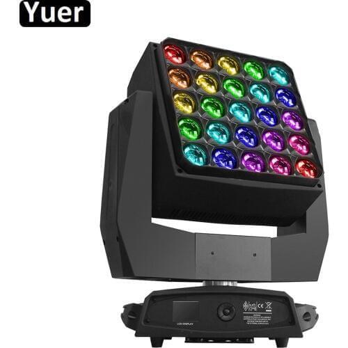 New 25x40W LED RGBW 4IN1 Big Bee Eyes Moving Head Light DMX512 DJ Disco Light LED Wash Effect Party Club Moving Head Lights