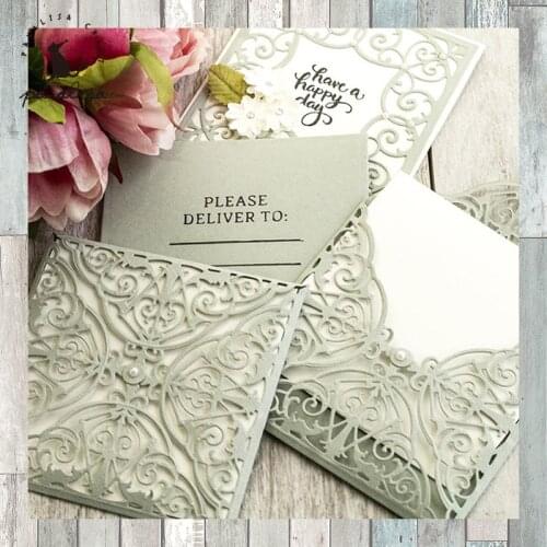 Panalisacraft Lace Envelop Background Metal Cutting Dies Craft Dies Scrapbooking Card Making Album Embossing Stencil Die Cut
