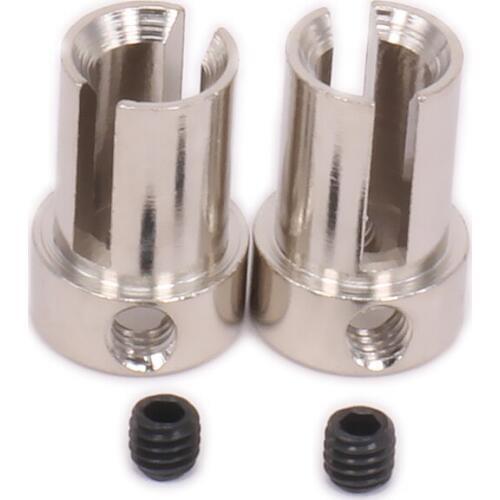 RCAWD 2pcs Steel Universal Center Joint Cup For Rc Car 1/10 Wltoys K949 Crawler K949-012