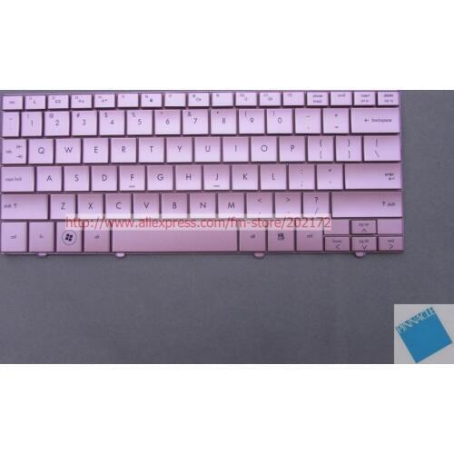 Brand New Laptop Notebook Keyboard Pink 537954-001 537754-001 6037B0043101 For HP MINI NOTEBOOK 110-1100 series