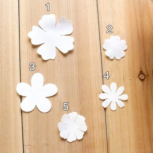 200 Pieces / Lot of High Quality Satin Laser Flower Flowers Bride Diy Wedding Veil Decorative Flower Accessories