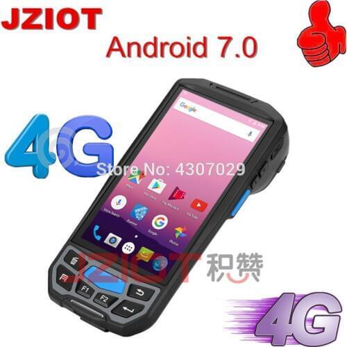 4G Android 7.0 Handheld Barcode Scanner Portable Scanner with Ccd Qr Code Reader