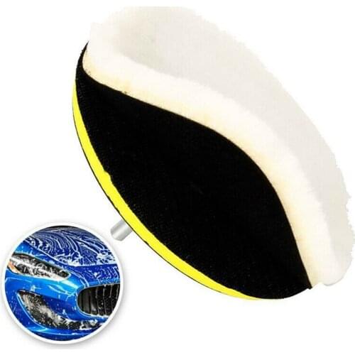 5Pcs 5 Inch Buffing Polishing Pads Wool Wheel Mop Kit Washing Tool Repair Accessories For Car Polisher Drill