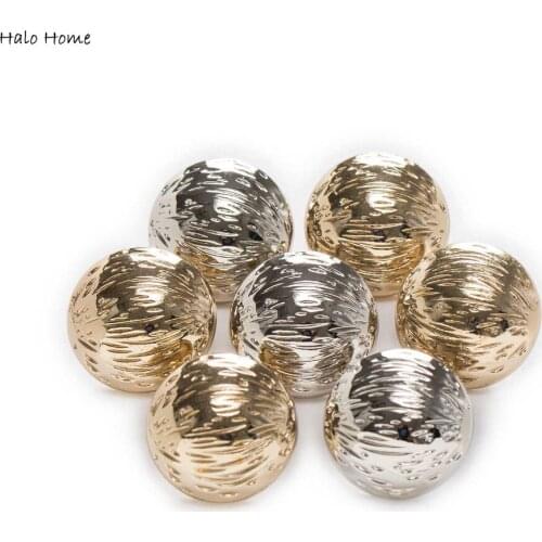5pcs Round Lunar surface Metal Shank Button Buttons fit Clothing Coat Repair Sewing Decor Replace and Crafts Make 15-25mm