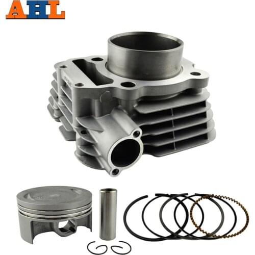 AHL Bore Size STD 74mm Air Cylinder Block & Piston Rings Kit For Yamaha YBR250 2007 2009 XT250 1YB 2013-2015