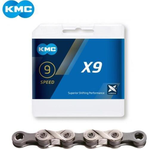 KMC X9.93 Chain 9 18 27 Speed Mountain Bike Bicycle Chain Original X9 MTB Road Bike 116L Chains Z9