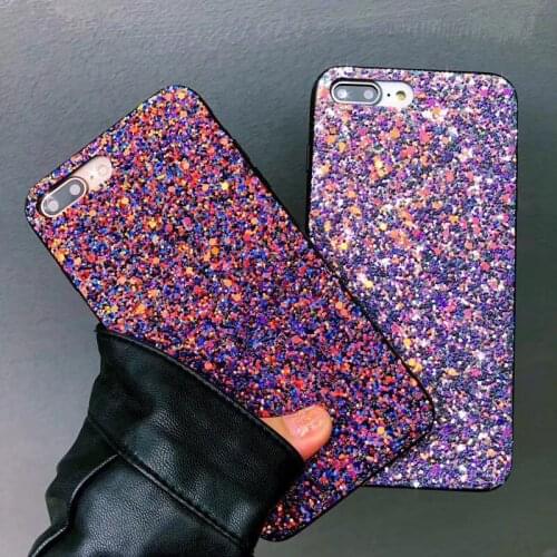 Bling Glitter Sequins Phone Case For Samsung Galaxy S21 S20 S10 S9 Plus S10e S20 FE Case A20 A30 A40 A50 A70 NOTE10 20 Ultra