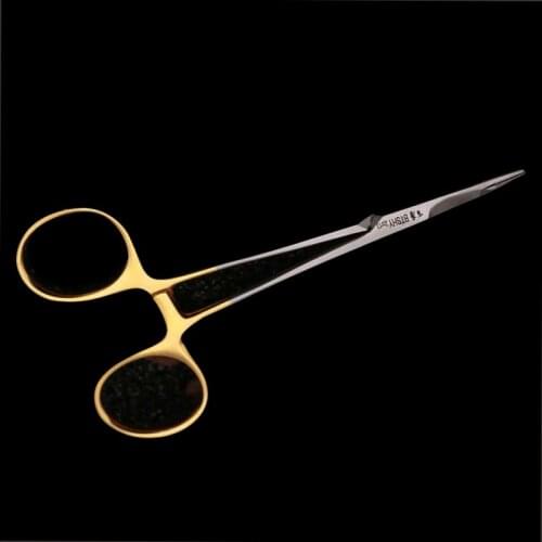 Needle holder 12.5cm empiecement scissors holding needle forceps aureate handle surgical operating instrument needle forceps