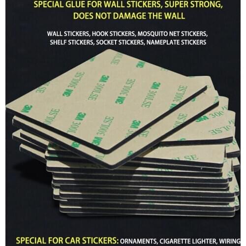 3m double-sided tape strongly fixes the family decorations and sticks the bracket for the car to stick the double-sided film