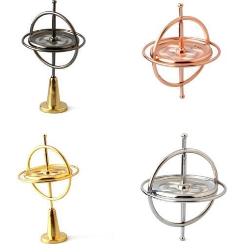Science And Education Puzzle High Quality N Metal Gyroscope Classic Traditional Decompression Toy Creative Teaching Props