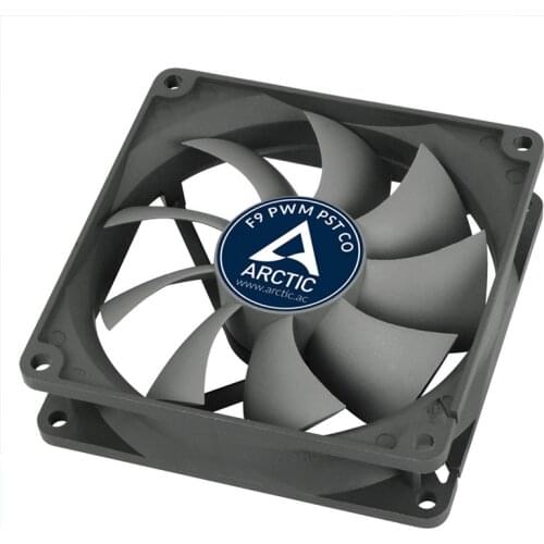 ARCTIC F9 PWM PST CO 92mm 4Pin PWM PC Case Fan 9cm CPU Cooler Cooling Fan 1800RPM FDB Continuous Operation
