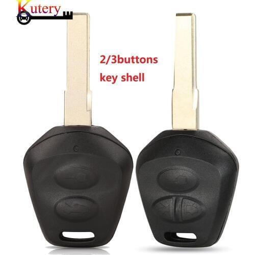 Kutery 2/3Buttons Car Remote Key Shell Fit Fob Key Case Fit For Porsche Box-ster S 986 911 996 With Blade