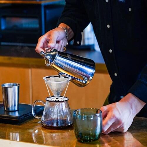 Reusable Coffee Filter Basket Cup Style Coffee Machine Double-layer Stainless Steel Espresso Strainer For Coffee Shop Kitchen