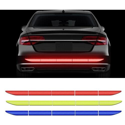 Car Reflective Tape Warning Stickers for honda civic 2006-2011 passat b7 mercedes w212 gl vw polo skoda audi a4 renault megane 3
