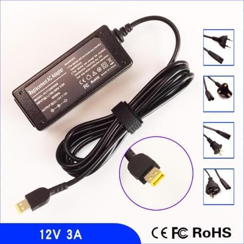Laptop Ac Adapter Charger Cord For LENOVO ThinkPad Tablet 10 & Helix 1,2,11 ADLX36NDT2B ADLX36NCC2A SA10E75779 4X20E75063