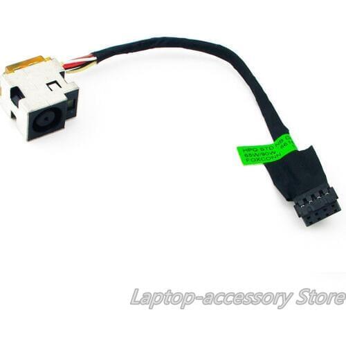 Original For HP G4-2000 G6-2000 G7-2000 DC Power Jack cable - 661680-YD1 661680-301 / Free Shipping / 1 Year Warranty
