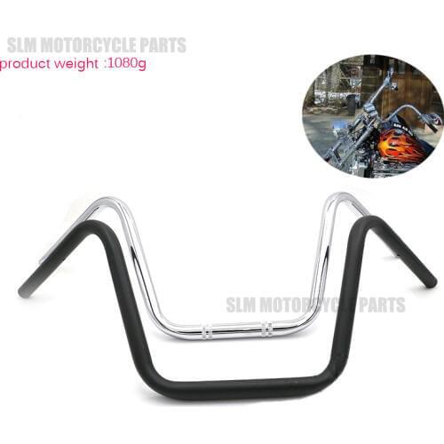 22mm Black Retro Modified Drag Handlebar Front Handle Bar For Harley Sportster Cruises Cruiser Prince Motorcycle
