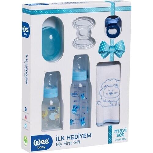 Wee Baby Baby Gift Set / Blue