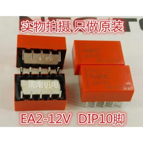 5Pcs/Lot Signal Relay Ea2-12V Ea2-Dc12 Instead Of Tq2-12V Ec2-12Nu New And Original