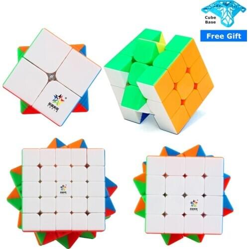 Yuxin Black Kirin speed cube 2x2 3x3 4x4 5x5 new Black Kirin stickerless Speed Cube Mini Cube Antistress Toys For Children Gift