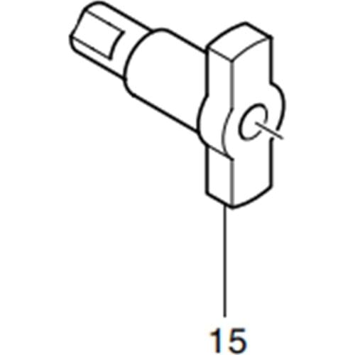 Driven impact block for MAKITA 8406C