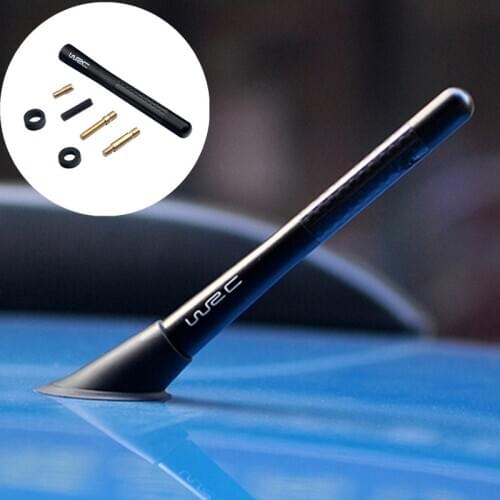 WRC Carbon Fiber Radio Car Antenna Auto Accessories for Ford Fiesta Ford Focus 2 3 Peugeot Citroen Opel Skoda Toyota MAZDA 3 5 6