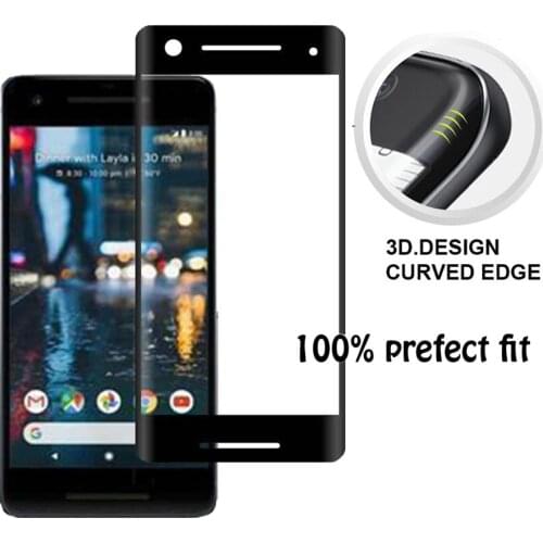 3D Tempered Glass For Google Pixel 2 Full Screen Cover Explosion-proof Screen Protector Film For Google Pixel 2 Pixel 2
