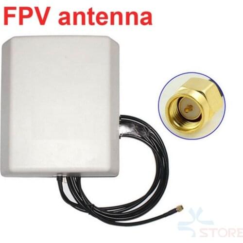0.8G 0.9G 1.2G 1.3G 14dbi panel antenna transmitting antena for fpv video transceiver antenna repeater