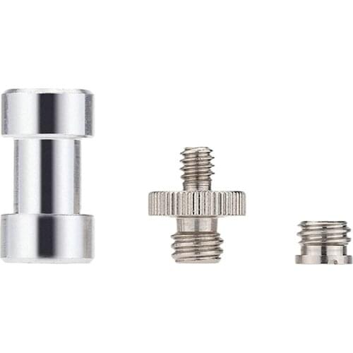 1/4 Inch 3/8 Inch Tripod Screws To Light Stand Umbrella Camera Holder Adapter