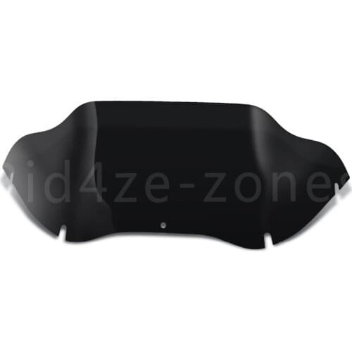 9.5" Motorcycle Tint Windshield Windscreen Case Black Fits For Harley Touring Road Glide FLTR EFI FLTRI 1998-2013 2012 2011 2010