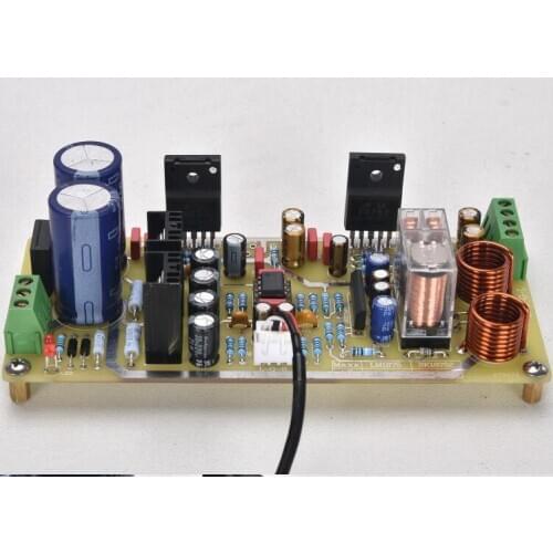 AC 12-22V 140X62mm Refer To Tianlong Circuits SK18752 Fever Amplifier Board with Op Amp Preamp and Compatible with LM1875 Chip