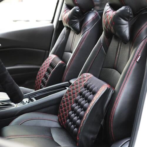 Car Massager lumbar Support Pillow Power Seat Backrest lumbar Pillow for Mercedes-Benz A B C E S G M ML GLK CL CLK CLS E GL R