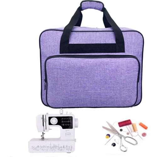 Large Sewing Machine Bag Storage Container Multi-functional Portable Travel Home Tote Organizer For Threads Crochet Accessories