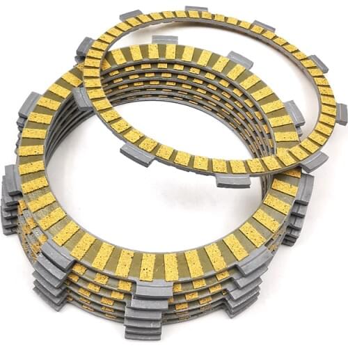 Motorcycle Carbon Fibre Friction Clutch Plates Disc For Honda XR400M VT600C Shadow XL600V Transalp CB650F CB650R CBR650F CB400SS