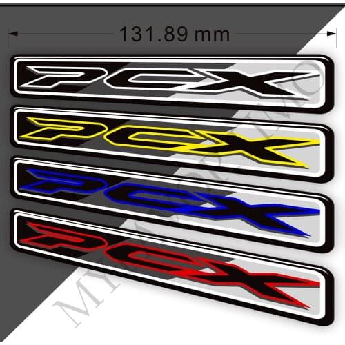For Honda PCX125 PCX150 PCX 125 150 Emblem Badge Logo Decal Stickers Scooter Fairing Fender Windshield Handguard Wind Deflector