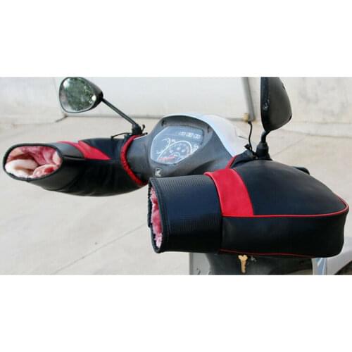 Motorcycle Gloves Waterproof Warm Handlebar Winter Glove Mittens Warmer Motobike Riding Cross Cycling Motocross Scooter Bar Muff