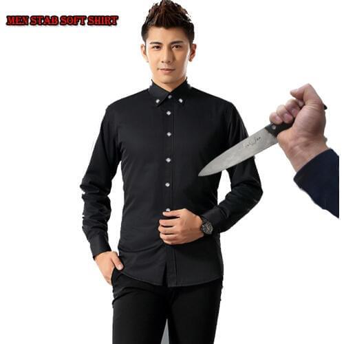New Self Defense Tactical SWAT Gear Anti Cut Knife Cut Resistant Shirt Anti Stab Proof long Sleeved Men shirt Security Clothing