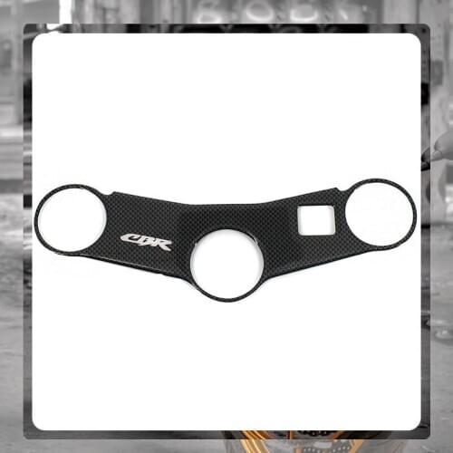 For HONDA CBR600RR CBR 600RR 2003 2004 Motorcycle Sticker Pad Triple Top Three Tree Upper Clamp Front Yoke Protector